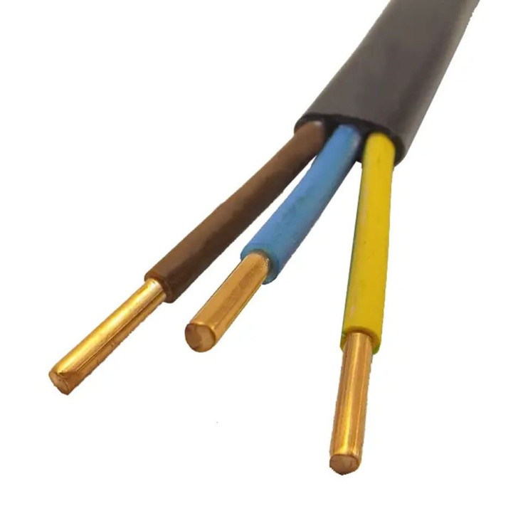 Кабель мідний ЗЗЦМ ВВГ-ПНГ 3x4 - Новаторбуд - фото 2