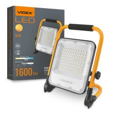Прожектор аккумуляторный LED VIDEX Premium F2A 50W 5000K