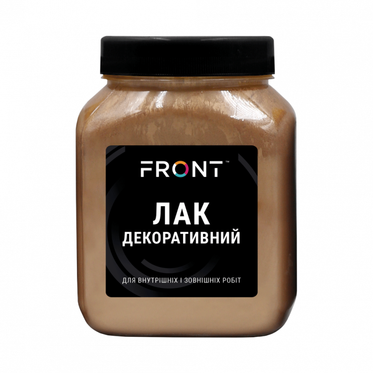 Лак декоративний "Бронза" FRONT (0,4 л) Київ у Києві - Новаторбуд - фото 1