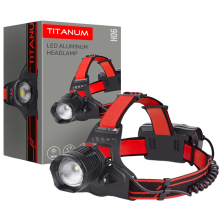 Налобний світлодіодний ліхтарик TITANUM TLF-H06 (800Lm 6500K)