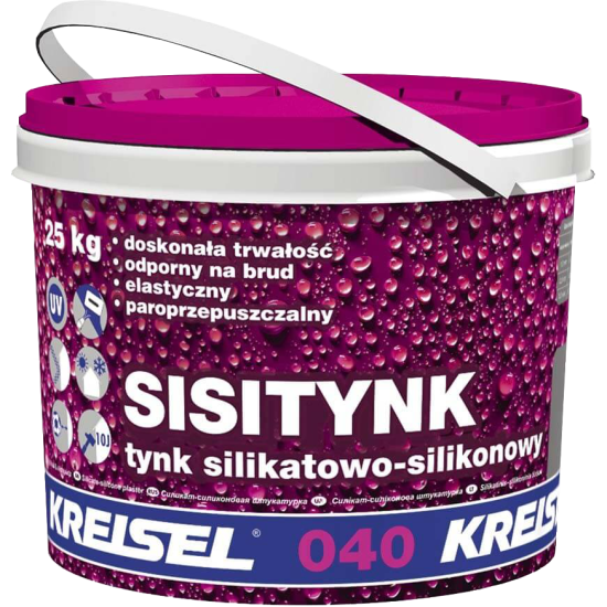 Штукатурка декоративна Kreisel Sisitynk BR 040 Баранець 1,5 мм (25 кг) - Новаторбуд - фото 1