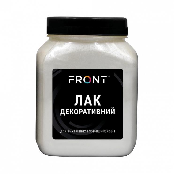 Лак декоративний «Перлина» FRONT (0,4 л) - Новаторбуд - фото 1