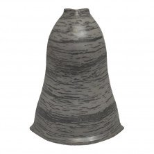 Угол внешний для плинтуса ПВХ ОМиС Comfort дуб онтарио (501) 54 мм