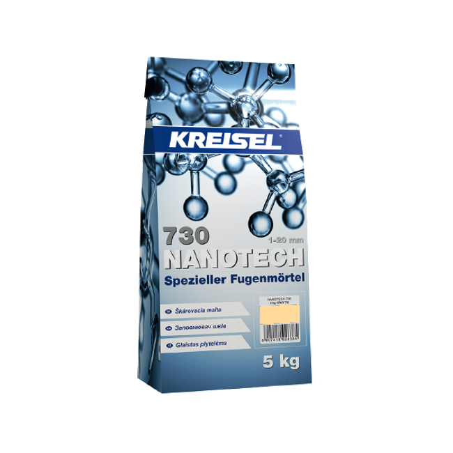 Затирка для швів Kreisel Fuga Nanotech 730 жовтий пісок 18А (2 кг) - Новаторбуд - фото 1