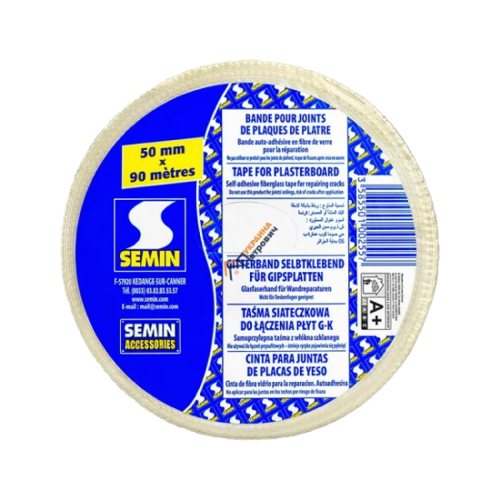 Стрічка серпянка Semin Bande Grillagee (90 м) - Новаторбуд - фото 1