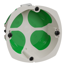 Монтажная коробка Schneider Electric Multifix Air, 1-постовая, 67х40 мм