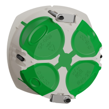 Монтажная коробка Schneider Electric Multifix Air, 1-постовая, 67х40 мм