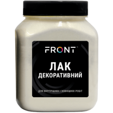 Лак декоративный «Белый перламутр» FRONT (0,15 кг)