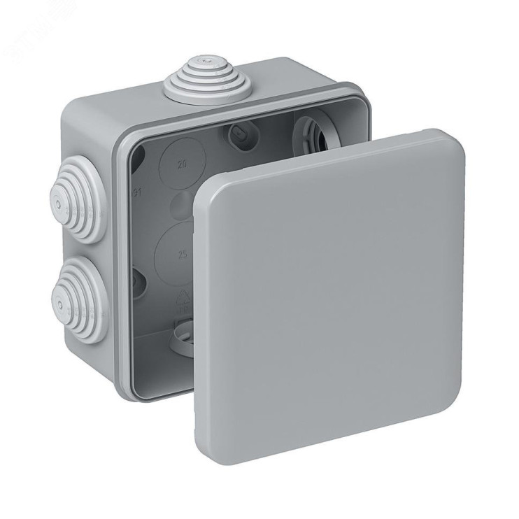 Коробка розподільна для суцільних стін 128x103x50 Київ у Києві - Новаторбуд - фото 1