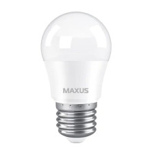 Лампа светодиодная LED Maxus G45 5W 3000K 220V E27 (1-LED-741)