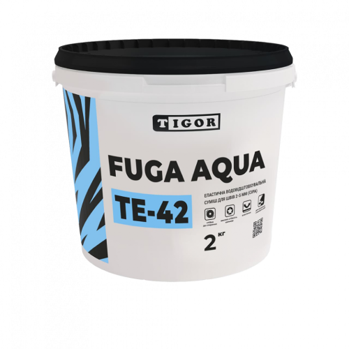 Затирка для швов TIGOR TЕ-42 Fuga Aqua белая 2,0-5,0 мм (2 кг) Киев в Киеве - Новаторстрой - фото 1