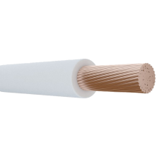 Провод медный ЗЗЦМ ПВ-3 белый 1x6