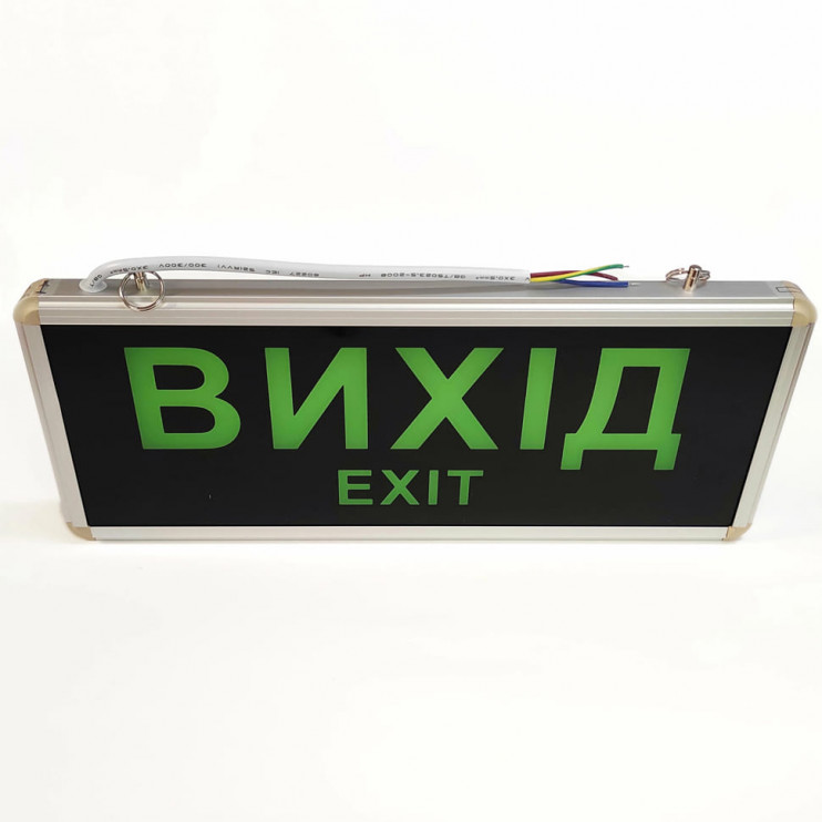 Светильник аварийный LED Lebron 2W Выход (Exit) 2 - Новаторбуд - фото 3