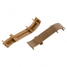 З'єднувач для плінтуса TIS горіх (ПЛГСК-0040)