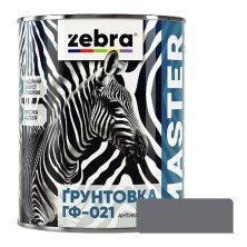 Грунтовка антикоррозионная ГФ-021 Zebra MASTER 1217 М17 (2,6 кг)
