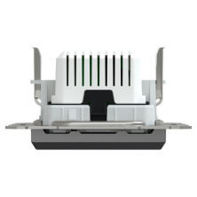 Двойное зарядное USB устройство Schneider Electric Asfora, тип А+C, 21 Вт (антрацит)