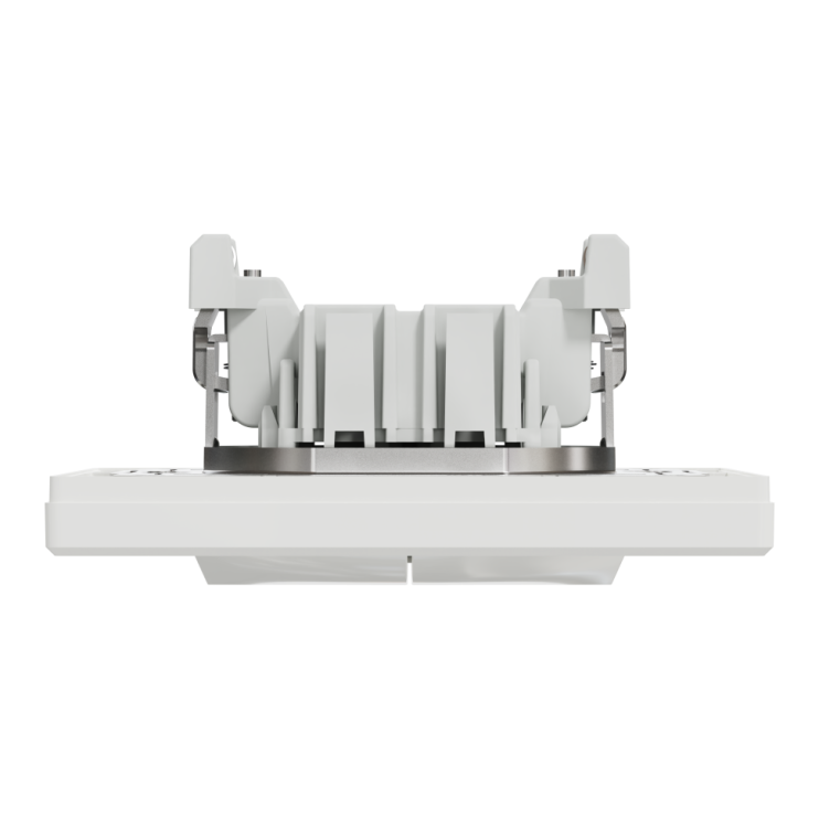 Выключатель двухклавишный самозажимной Schneider Electric Asfora, белый Киев в Киеве - Новаторстрой - фото 6