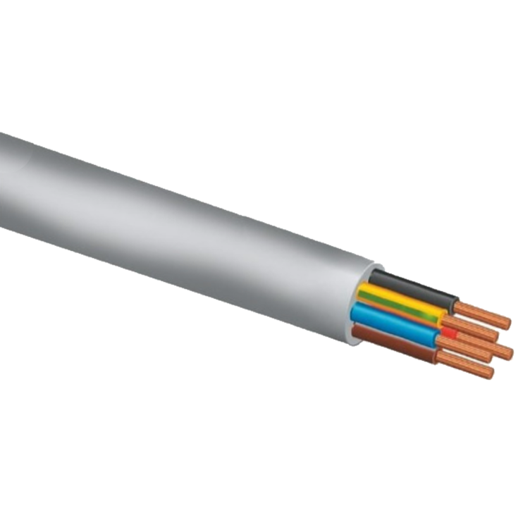 Провід мідний ЗЗЦМ ПВС 5x10 мм - Новаторбуд - фото 1