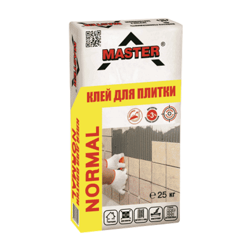 Клей для плитки Master Normal (25 кг) Київ у Києві - Новаторбуд - фото 1