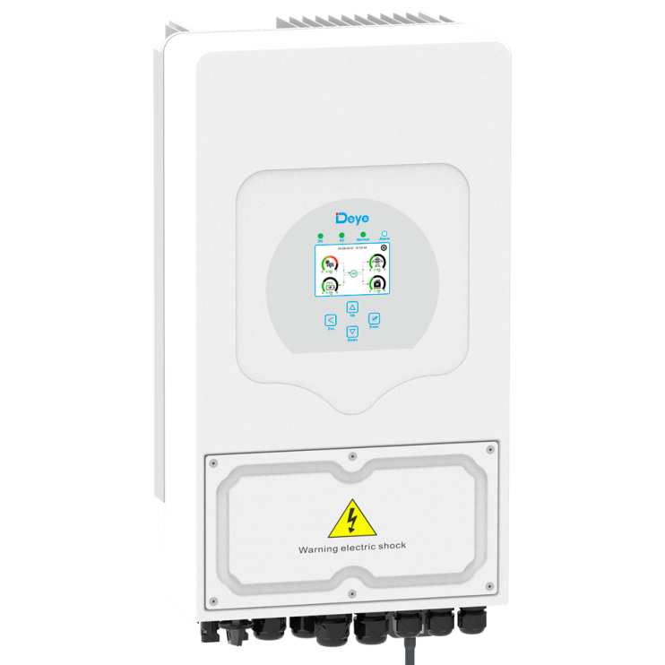 Інвертор гібридний Deye SUN-5K-SG03LP1-EU 5 кВт, низьковольтний, однофазний - Новаторбуд - фото 1