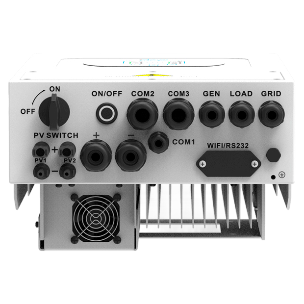 Інвертор гібридний Deye SUN-5K-SG03LP1-EU 5 кВт, низьковольтний, однофазний - Новаторбуд - фото 3