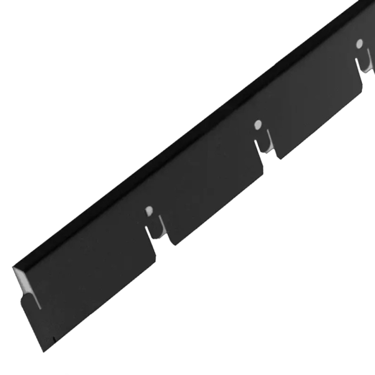 Профиль Грильято 75x75 H40 черный RAL9005 (2400 мм) Киев в Киеве - Новаторстрой - фото 1