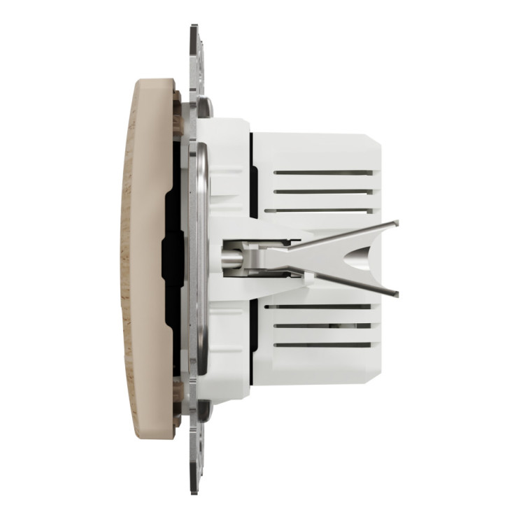 USB розетка Schneider Electric Sedna Design&Elements А+С, береза - Новаторбуд - фото 4