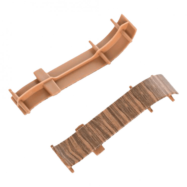 З'єднувач для плінтуса TIS дуб преміум (ПЛГСК-0027) Київ у Києві - Новаторбуд - фото 2