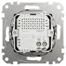 USB розетка Schneider Electric Sedna Design&Elements А+С, венге