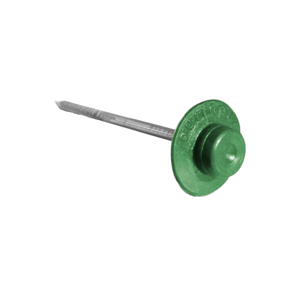 Цвяхи для ондуліну зелені Київ у Києві - Новаторбуд - фото 1