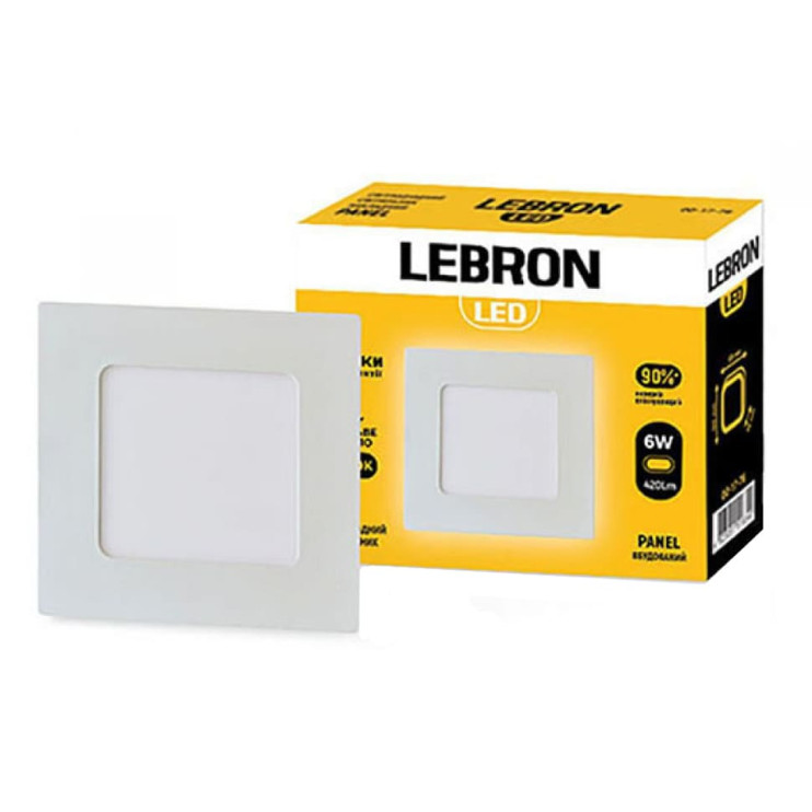 Світильник накладний LED LEBRON L-PS-641 6W 4100K (12-10-34-1) Київ у Києві - Новаторбуд - фото 1