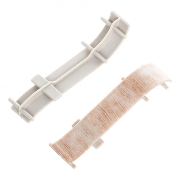 З'єднувач для плінтуса TIS дуб світлий (ПЛГСК-0024) - Новаторбуд - фото 2