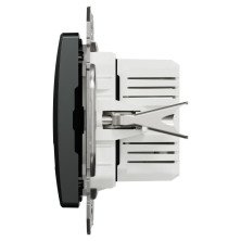 USB розетка Schneider Electric Sedna Design&Elements А+С, матовый титан