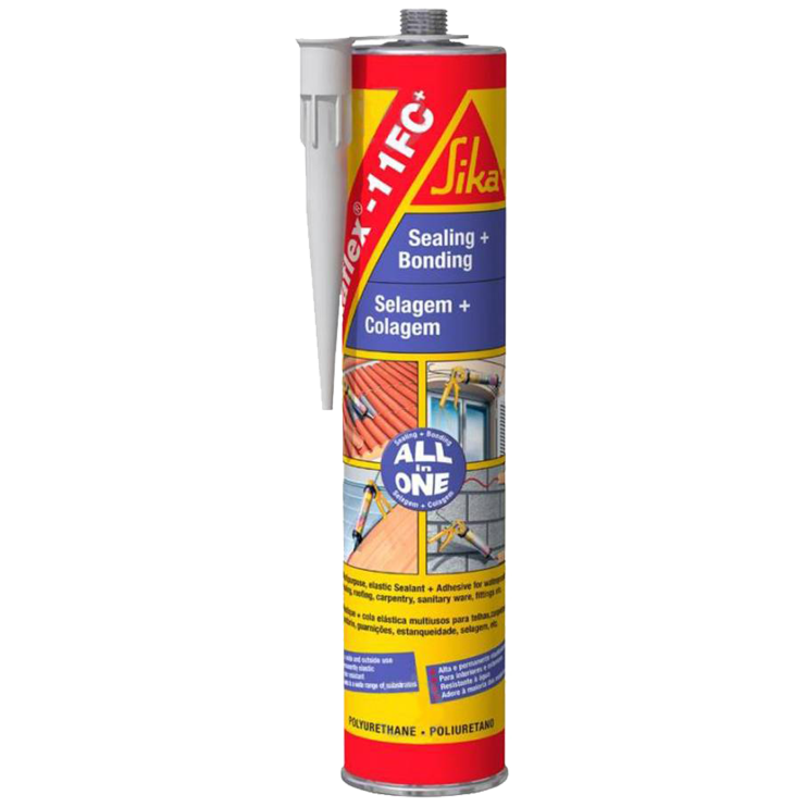 Герметик универсальный Sika Sikaflex-11 FC+ серый (300 мл) Киев в Киеве - Новаторстрой - фото 1