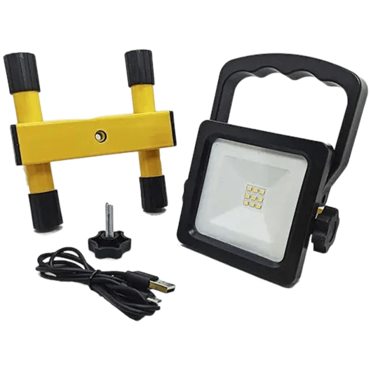 Лампа LED акумуляторна переносна 9W 700Lm - Новаторбуд - фото 5