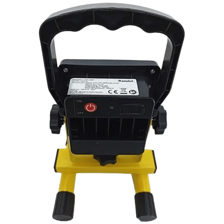 Лампа LED акумуляторна переносна 9W 700Lm - Новаторбуд - фото 7