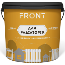 Емаль для радіаторів FRONT (0,85 кг) біла