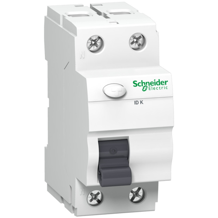 УЗО Schneider Electric Acti9 ID K, 2P, 25A, A тип, 30мА - Новаторстрой - фото 1