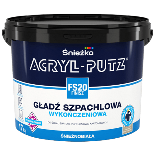 Шпаклевка акриловая Acryl-putz FS20 финиш (17 кг) - Новаторстрой - фото 1