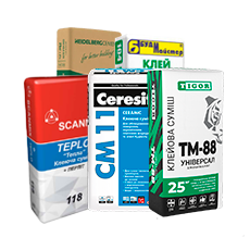 Строительные смеси